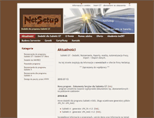 Tablet Screenshot of netsetup.pl